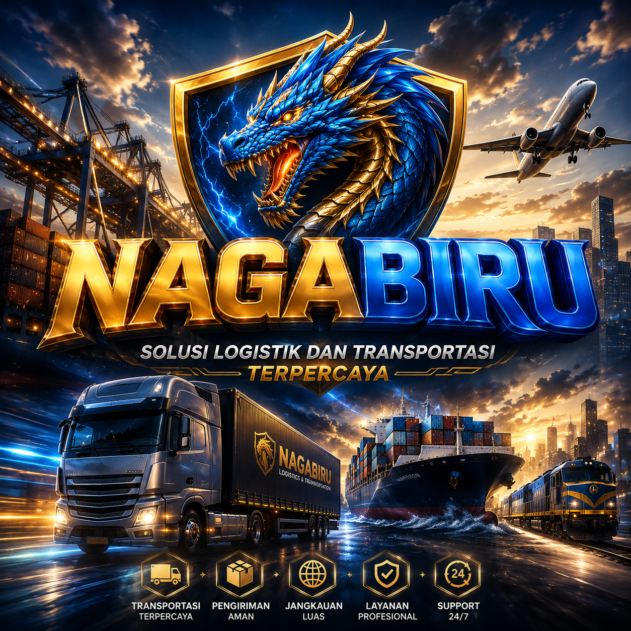 NAGABIRU : Solusi Logistik dan Transportasi Terpercaya